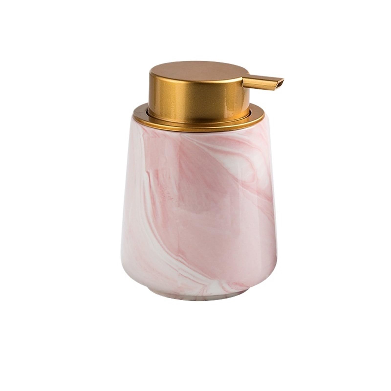 Ceramic Soap Dispenser, Ceramic Soap Dispenser Marble Grain Press Bottle Multicolor Shampoo Makeup Remover