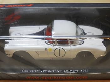 Amazon | 未開封 スパーク 1/43 シボレー コルベット C1 No.1