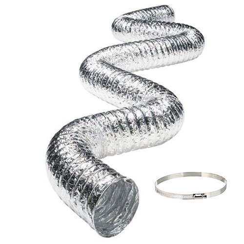 Dehumidifier Aluminum foil Inlet Duct with a Diameter of 12 inches and 13 feet Long (12 inches) by ALORAIR – 12.6812.6*7.09 in, 12.0 inches, Silver, Model HDi90