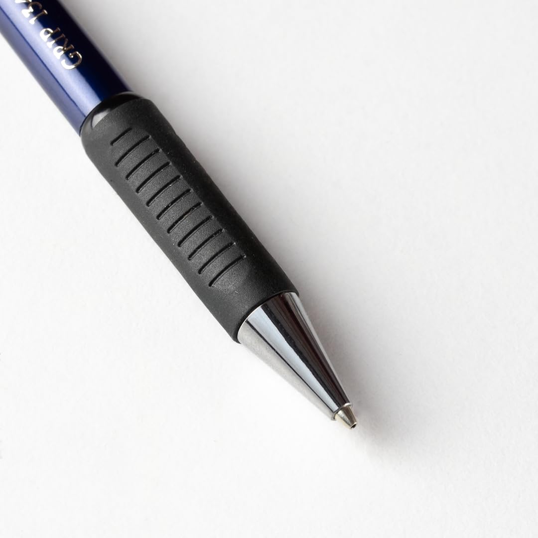 Faber-Castell Grip 1345/47 Versatil Kalem, 0.7 mm, Lacivert, Ergonomik Tutuş, Yaylı Uç, Uzun Silgi, Modern Tasarım