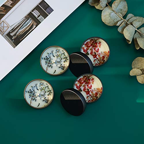 Dageda Purification Sage Lavender Rose Candle Natural Soy Wax Tin Spa Candle For Aromatherapy Gift Set Good For Sleep Banishes Negative Energy Purification And Chakra Healing #TOP6