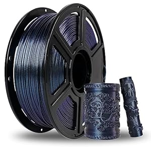 FLASHFORGE PETG 3D Drucker Filament 1.75mm, Chamäleon Farbverschiebung, 1kg (2.2lbs), Maßgenauigkeit ±0.02mm, Premium PETG Filament (Burnt Titanium)