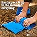 WISE MOOSE Sleeping Pad - 4.5 Inch Thick Camping Mattress, Ultralight Camping Pad, Inflatable Tent Mat for Backpacking, Hiking - Inflating Bag and Repair Kit Included