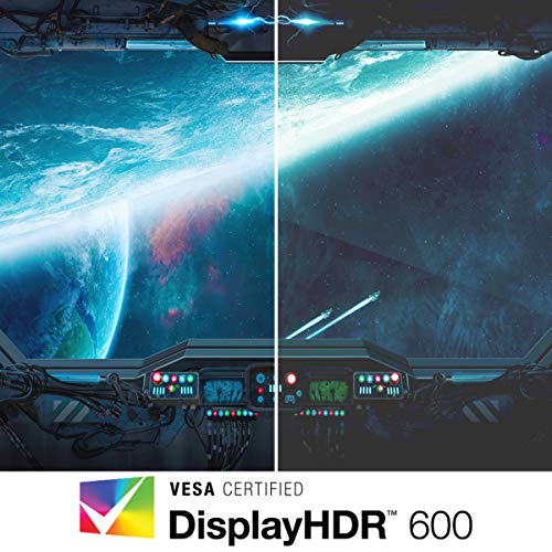 Image of acer Predator XB323U GPbmiiphzx 32 inch WQHD (2560 x 1440) IPS NVIDIA G-SYNC Compatible Monitor, VESA Certified DisplayHDR600, Up to 0.5ms, 170Hz, (1 Display Port, 2 HDMI and 4 USB 3.0), Black