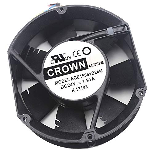 AGE15051B24M Server Cooler Fan 24V ventilateur de remplacement industriel