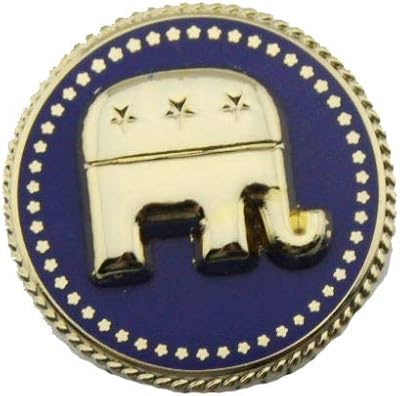 US Presidential President Republican Elephant Lapel Pin