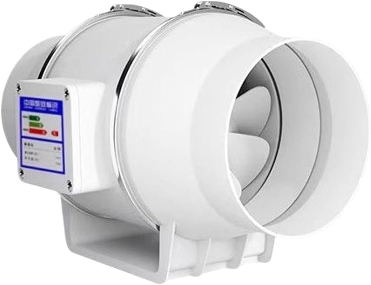 Duct Ventilator Booster Exhaust Fan(3 inch plug-in 75-80mm)