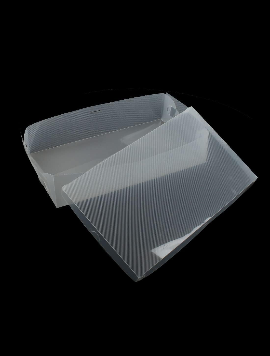 Plastic Boots Storage Foldable Boxes 51 x 30 x 11.5cm 5 Pcs Clear (id: b7c ee0 6c7 0f9 757