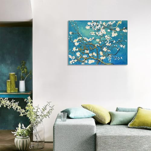 Fleur d'Amande de Van Gogh : décoration murale pour salon moderne et chaleureux - 2
