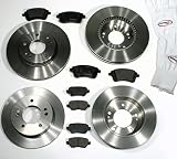 Autoparts-Online Set 60016534 Bremsscheiben und Bremsbeläge für vorne und hinten