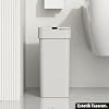 Otomatik Hareket Sensörlü Çöp Kovası, Banyo Çöp Kovası, Çocuk Odası Çöp Sepeti, Çöp Kutusu, (2 adet 1.5 V AA pil, piller pakete dahil değildir) 9 Litre - 15x22x32 cm