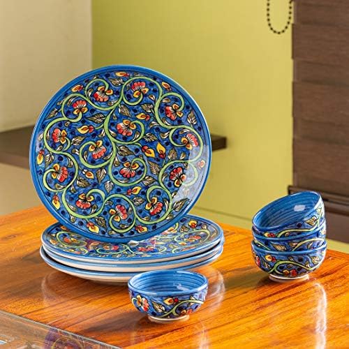 Buy ExclusiveLane Ceramic Plates for Dinner Set Dinner Plate Ceramic