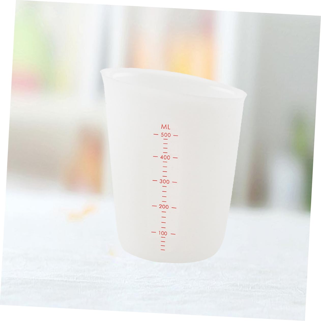 Amosfun 6 Pièces Récipient à Avec Graduations Petit Verre Doseur Tasse à Mesurer Visible Pichets Gradués Verser Une Tasse à Mesurer Tasses à Mesurer De Cuisine Tasse à Blanche