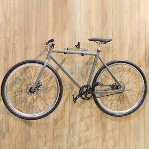 Support mural pour vélo robuste en métal résistant avec portant capitonné - 5