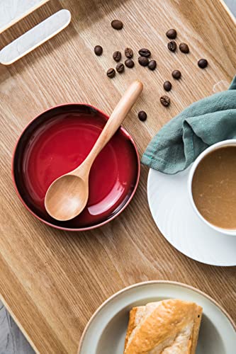 Spoon Rest For Stove Top Spatula Holder For Kitchen Counter Cute Cooking Utensil Rest For Spoons, Ladles, Tongs, Framhouse Decor For Christmas, Red #TOP5