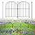 Decorative Garden Fence 17in x26ft, 26 Pack Rustproof Metal No Dig Fence Animal Barrier for Dog, Arched Flower Bed Edging Ornamental Wire Border Panel Fencing for Yard Patio Outdoor Decor