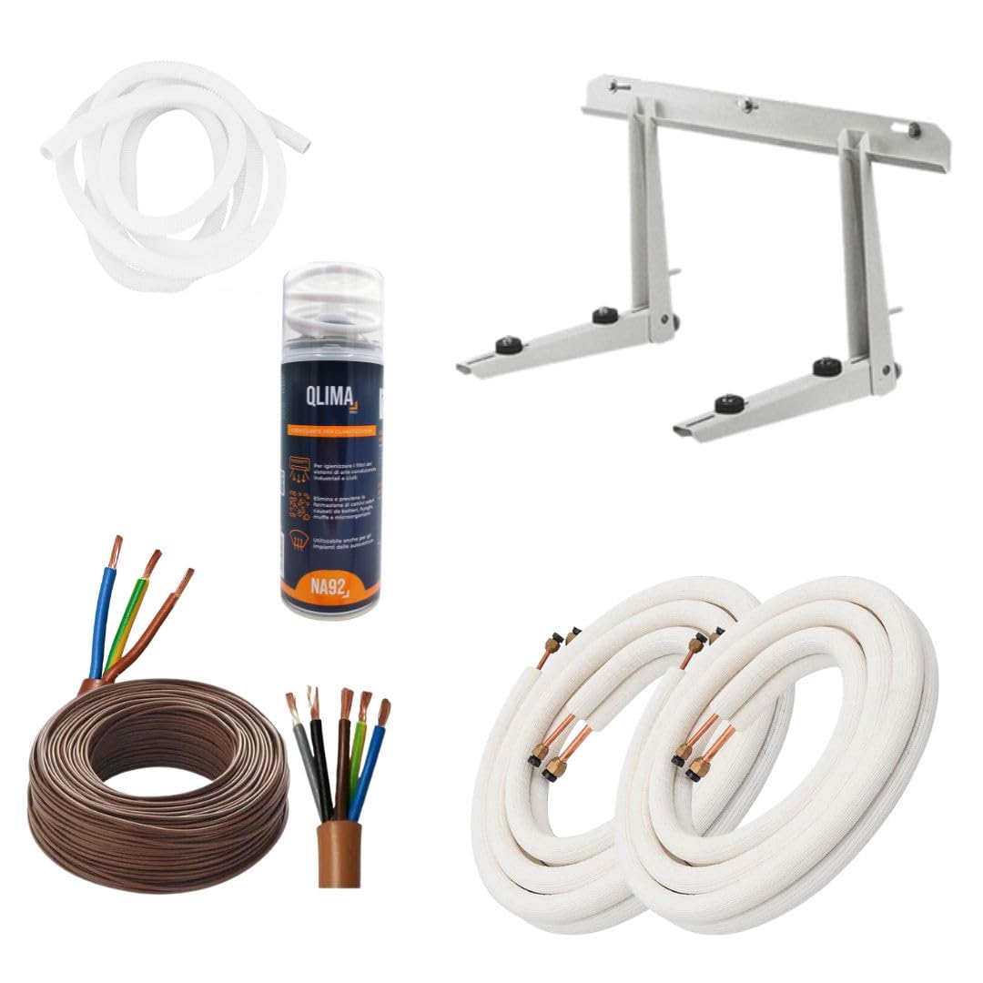 Climatizzatore Diloc Monosplit Unità Interna + Unità Esterna, Gas Ecologico R32, Classe A++/A+++, Wi-Fi Integrato, Con Kit di Installazione Base (9000 BTU)
