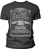 60th Birthday Gift Shirt - Classic 1960 Aged to Perfection - Dk. Heather-002-Lg