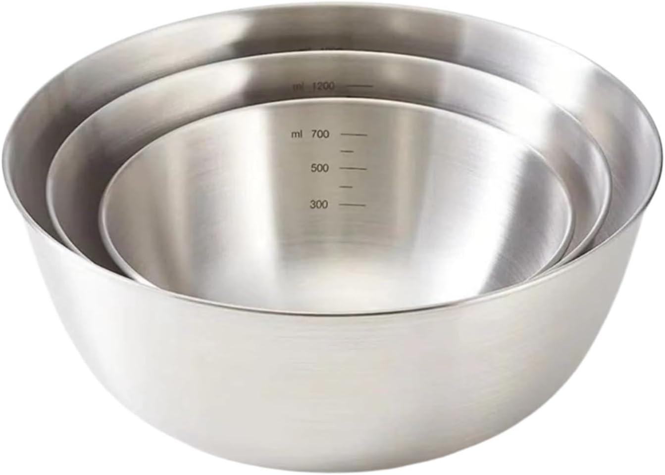 1 Pack Stainless Steel Mixing Bowl Microwave And Dishwasher Safe Ideal,Compatible For Baking Prepping Cooking And Serving Food(M 1pc)