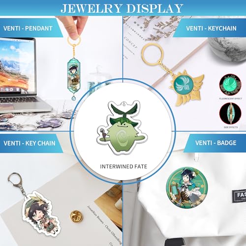 Nahida Genshin Brooches for Kids Gift Set, Pins for Cosplay, Genshin Merch Box, Plush Doll for Boys And Girls, Mondstadt4