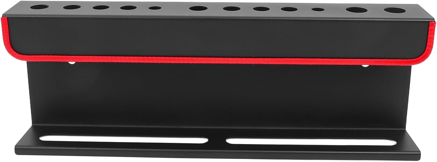 OUNONA Car Detailing Holder Wall-Mounted Brush Rack Spray Bottle Hanger Storage Rack for Auto Cleaning Tools Carbon Steel Constructi