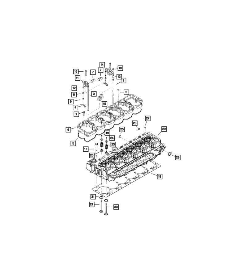 Amazon.com: Genuine Rocker Arm Housing Gasket 5114418AA : Automotive
