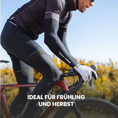 GripGrab Arm Warmers Light Fahrrad Übergangs Armlinge Leichte Dünne Rutschfeste Radsport Armwärmer Frühling Herbst