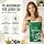 Grüne Entgiftungspulver, Grünes Superfood-Pulver Helfer – pflanzliche Mischung mit Matcha, Gerstengras, Spirulina & Wildheidelbeere | Veganer Verdauungs- & Energie-Booster - 4