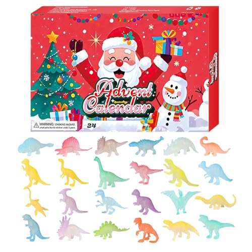 Calendrier de compte à rebours dinosaure pour illuminer la chambre enfant