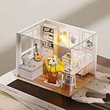 DIY Doll Room Miniature Furniture Wooden House Kit - DIY Cabin Sunshine Study 1:32 Mini Collector's Edition with Furniture and Accessories - Image 4