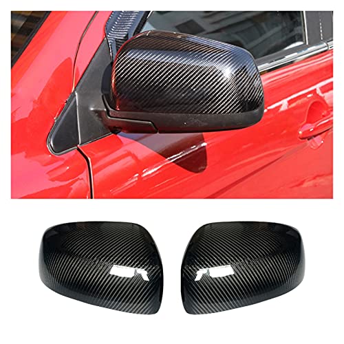 Coques de rétroviseur pour Lancer EX EVO X boîtier noir en plastique 2 pièces