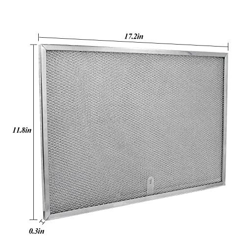 Bps1Fa36 Aluminum Range Hood Filter 11-3/4" X 17-1/4" X 3/8" Fit For Nutone Allure Qs1 36" And 36" Ws1 Filter,(2 Packs) #TOP3