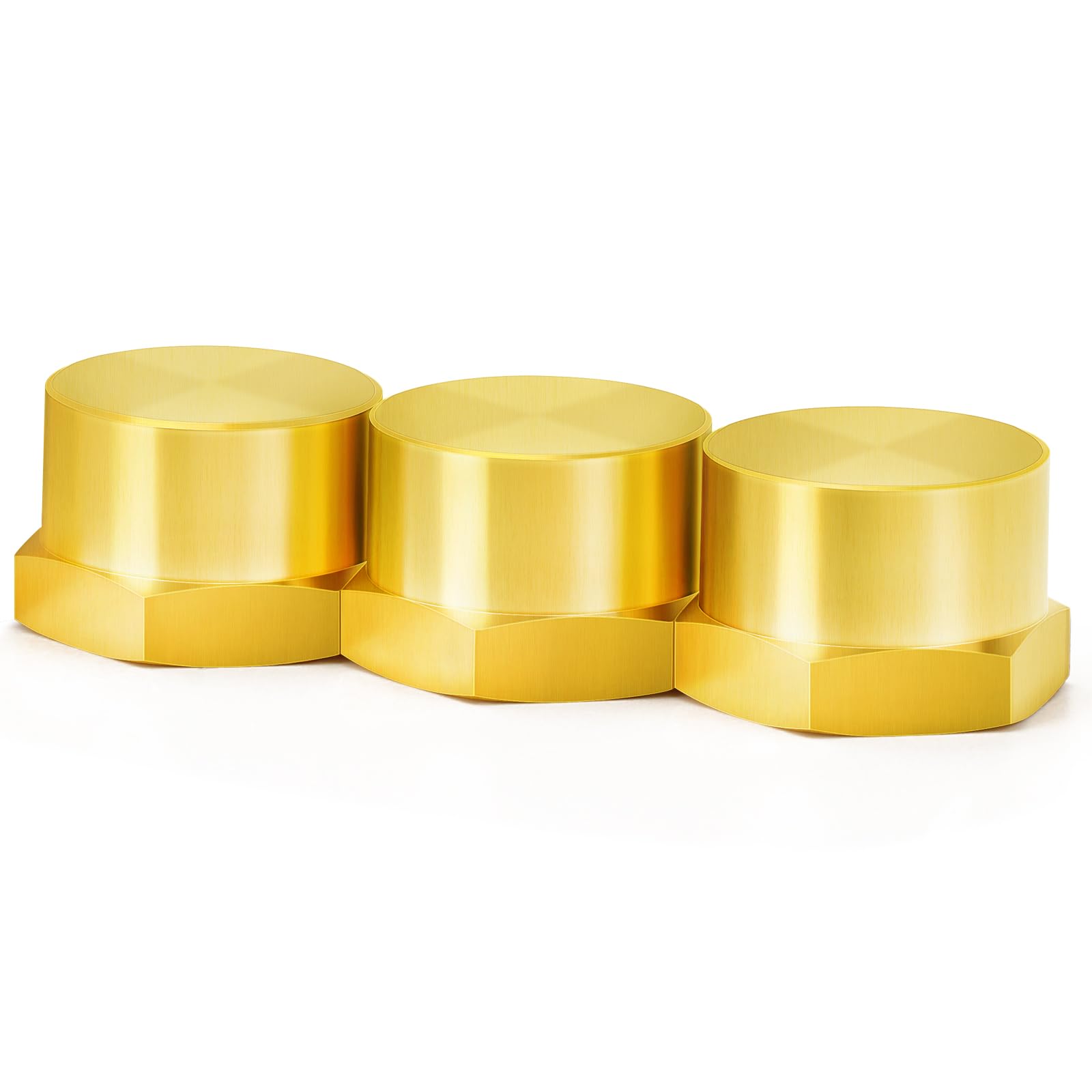 Raccords de tuyau en laiton ChillWaves adaptateur filetage 1,9 cm NPT femelle hexagonal