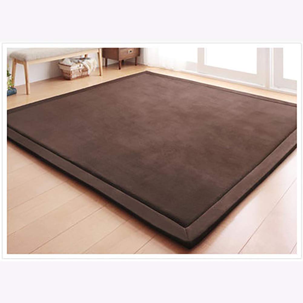 Matelas tatami de chambre bébé en polaire de corail épais contre le sol froid