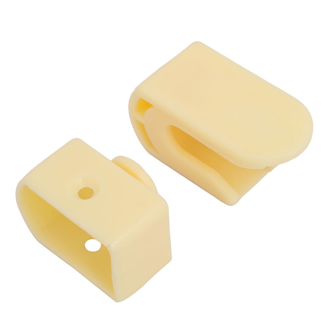 Aexit 2.2cm x Civil equipment hardware accessories 3.5cm ABS Plastic Left Right Side Crib Guardrail Set w 6mm x 20mm Screw Model:18as22qo164