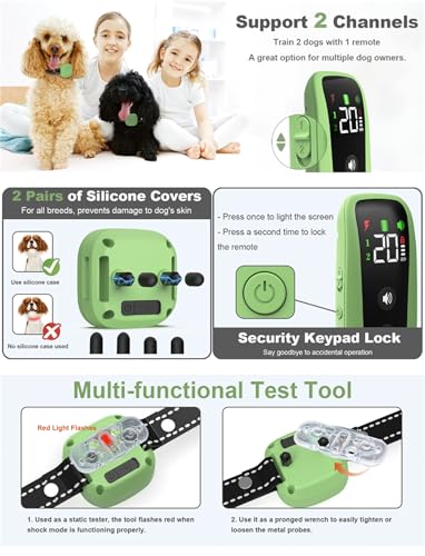 Generisch Neues Hundetrainingsspielzeug,Hundeausbildung,Hund Verhalten Guidance Halsband,Hund interaktives Spielzeug für Hunde Aller Größen - Wasserdicht, Einstellbare Länge (5V)