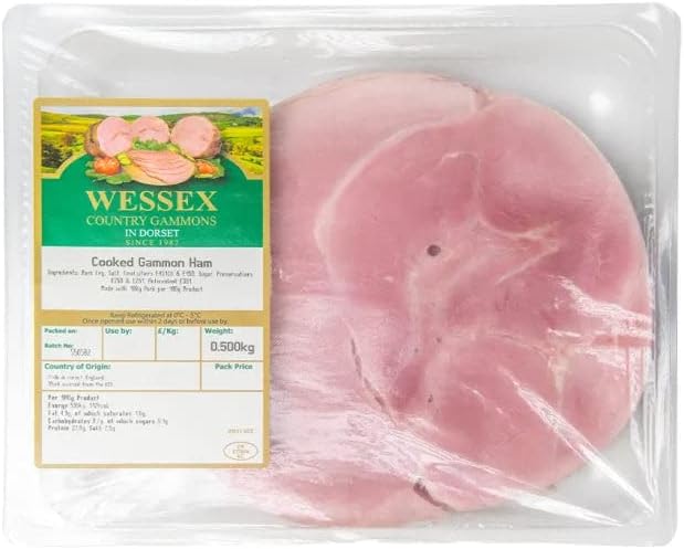 – Wessex Sliced 100% Gammon Ham 1x500g
