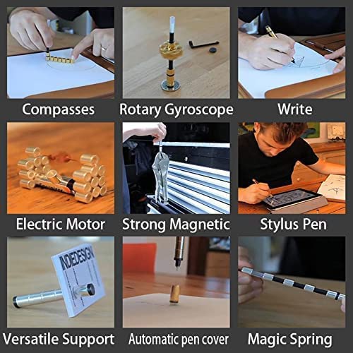 image for HONBQYCC Magnetic Fidget Pen, Magnet Fidgi Pen, Jiki Crush Metric Pen 