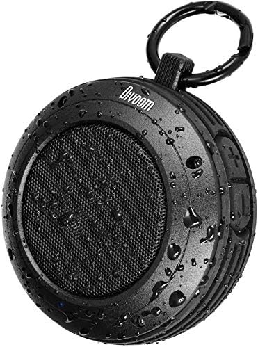 DivoomVoombox Travel Bluetooth Speaker, Black