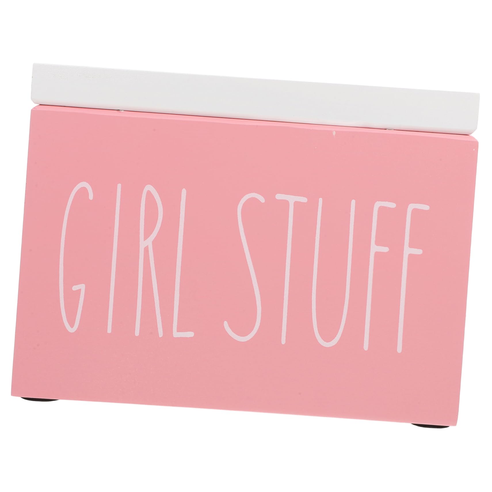 Ciieeo Elegant Wood Bathroom Accessory Small Napkin Storage Box with Lid Feminine Product Organizer Space-saving