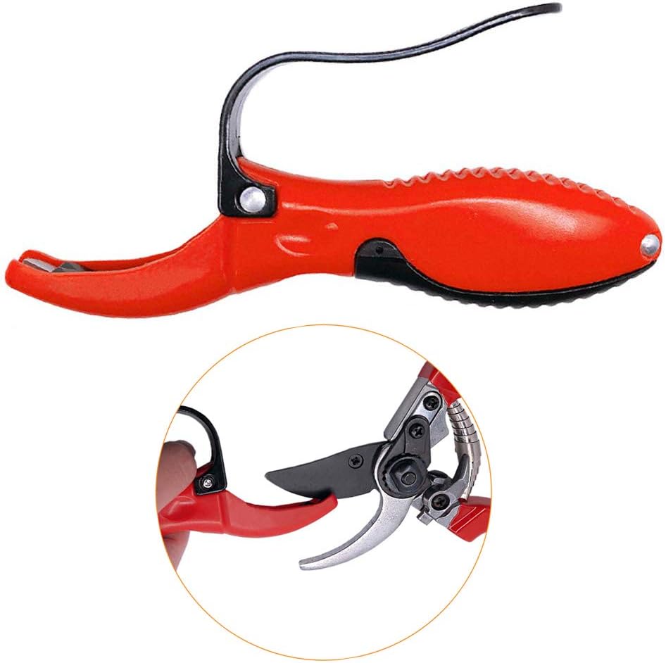 TOMORALTOMORAL Scissor Sharpener, Sharpener for Garden Tools, Suitable for Pruning Shears, Hedge Scissors, Clippers, Pocket Knives, and More