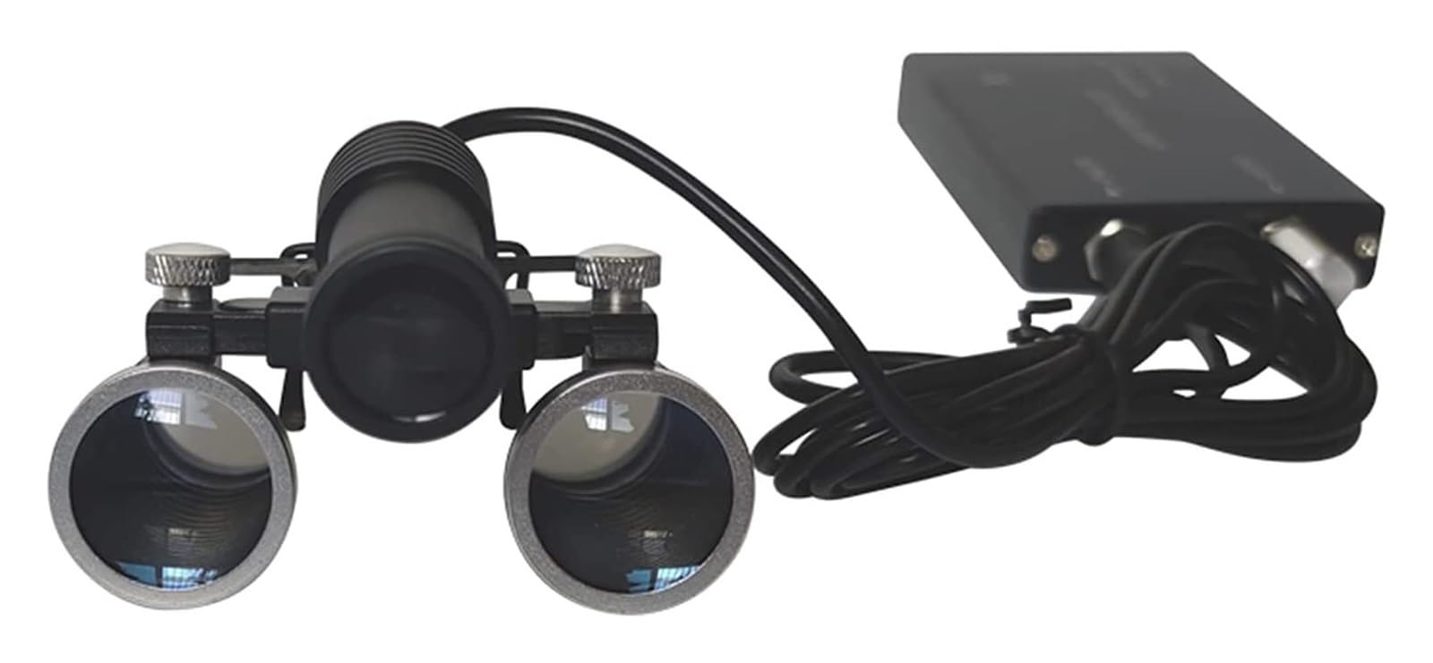 Lenti Ingrandimento Odontoiatriche Professionali 2,5X & 3,5X - Microscopio Binoculare Con Luce LED Integrata, Distanza Di Lavoro 420mm Per Dentisti E Chirurghi