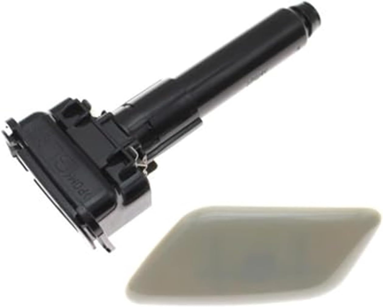Car Headlight Cleaning Spray Cover for Nissan for Patrol Y62 Series 2013 2014 2015 2016 2017+ Headlamp Spray Water Jet Cap 286423ZD0A Headlight Washer Nozzle Flap