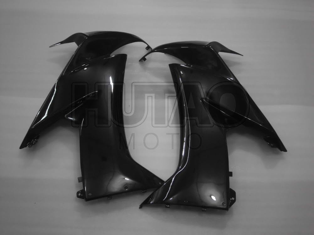 Amazon.co.jp: ブラック シルバーーフェアリング、ZX-10R ZX10R 2008