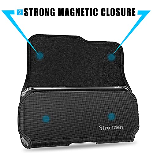Stronden NYLON115EVA Holster For Iphone 16 Pro Max, 16 Plus, 15 Pro Max, 15 Plus, 14 Pro Max, 14 Plus, 13 Pro Max, 12 Pro Max, 11 Pro Max - Military Grade Nylon Pouch thumb #3