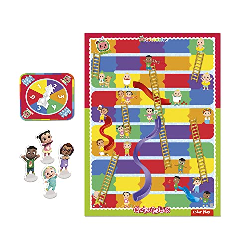 Hasbro Gaming Chutes and Ladders CoComelon Edición miniatura 2