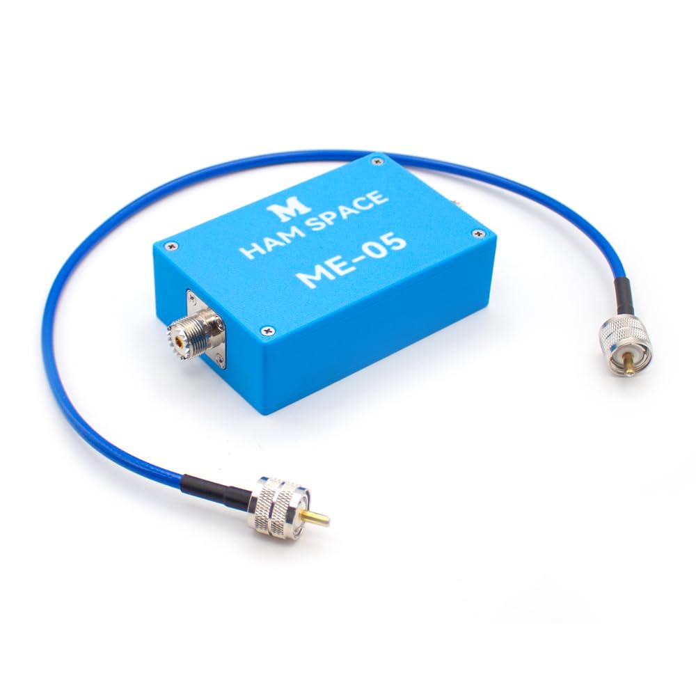 iDili ME-05 HF Common Mode Choke Balun FT8 Choke Coil - Eliminate RFI with 0.5M Silver-Plated Wire