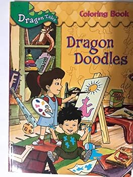 Paperback Dragon Tales: Dragon Doodles Coloring Book