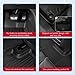 Car Floor Mats for Renault Clio 2019-2024 Rubber All Weather Waterproof Non-Slip Wear-Resistant Auto Accessories Trunk Liner(6PCS)
