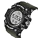 Produktbild Sungpunet Digitale Sportuhr für Herren Militär Uhr Wasserdicht Militär Stoppuhr Countdown Leicht zu Lesen Uhr für Studenten 1Pc (Army Green)